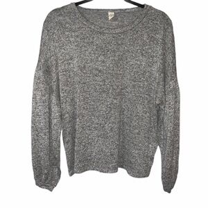 Anthropologie Lazy Sundays Bubble Sleeve Sweater